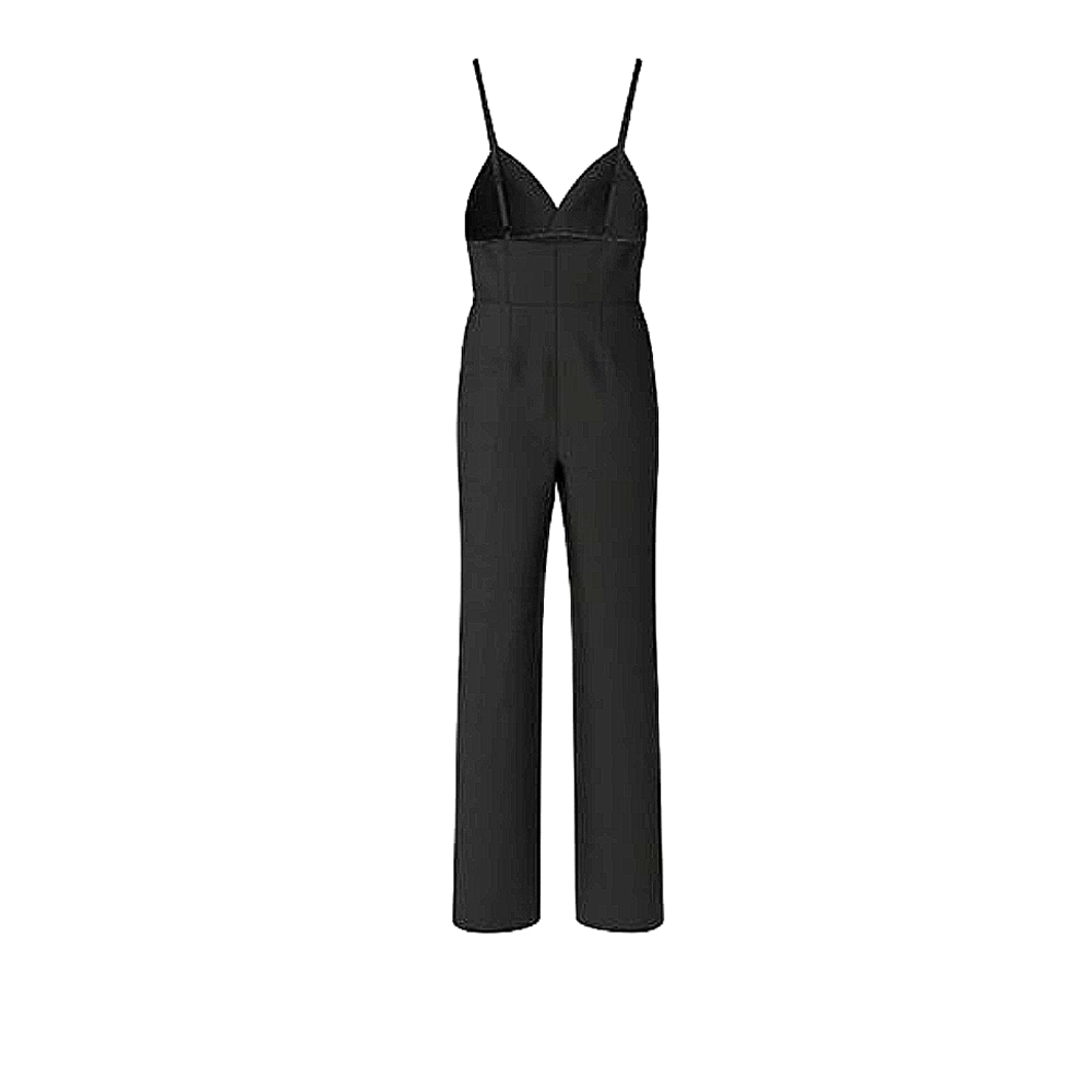 Fame and Partners Jumpsuit in Black NWT - Picture 2 of 14